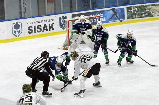 Sisak: Peta utakmica poluifinala Alpske lige KHL Sisak - HC Mefrano