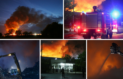 144 vatrogasca borilo se s požarom: 'Gori planina smeća'