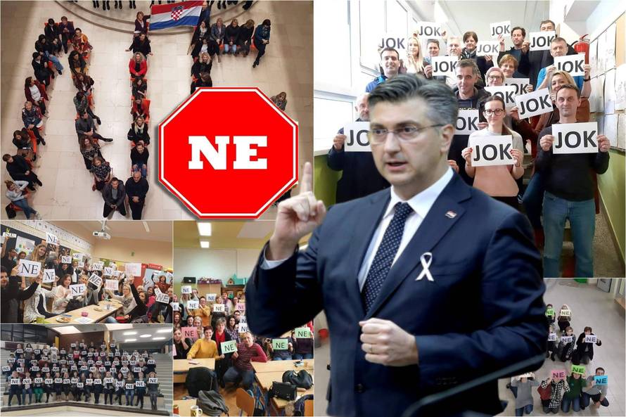 Prosvjetari: Ponuda je ljigava, slike govore više od 1000 riječi