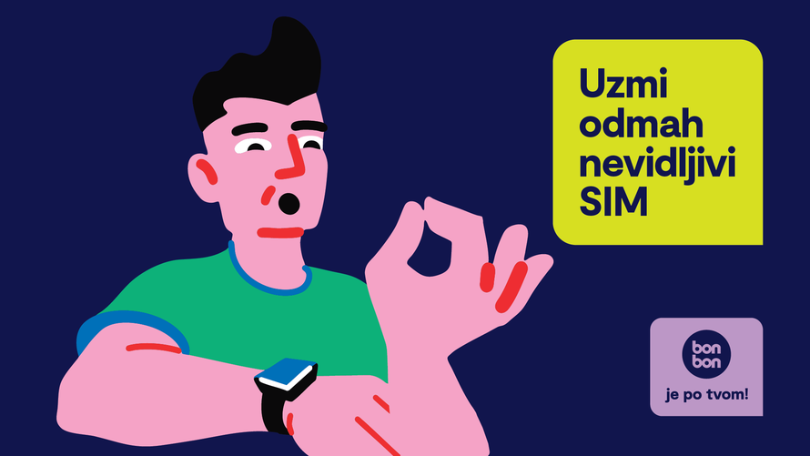 bonbon uveo eSIM u ponudu – bržIi i jednostavniji način korištenja mobilnih usluga