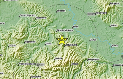 Novi potres u blizini Petrinje od 2,4 Richtera: 'Kao eksplozija'