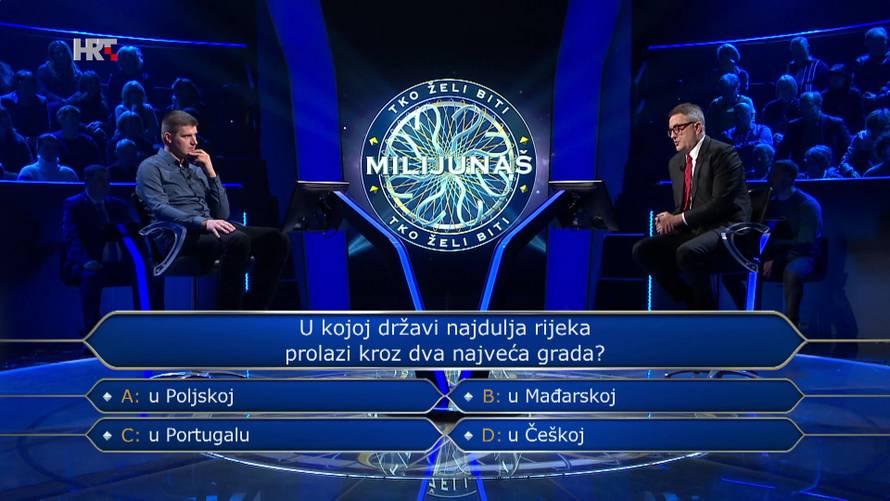 Alen u 'Milijunašu' tražio pomoć publike pa otišao doma s 5000 eura. Znate li vi točan odgovor?