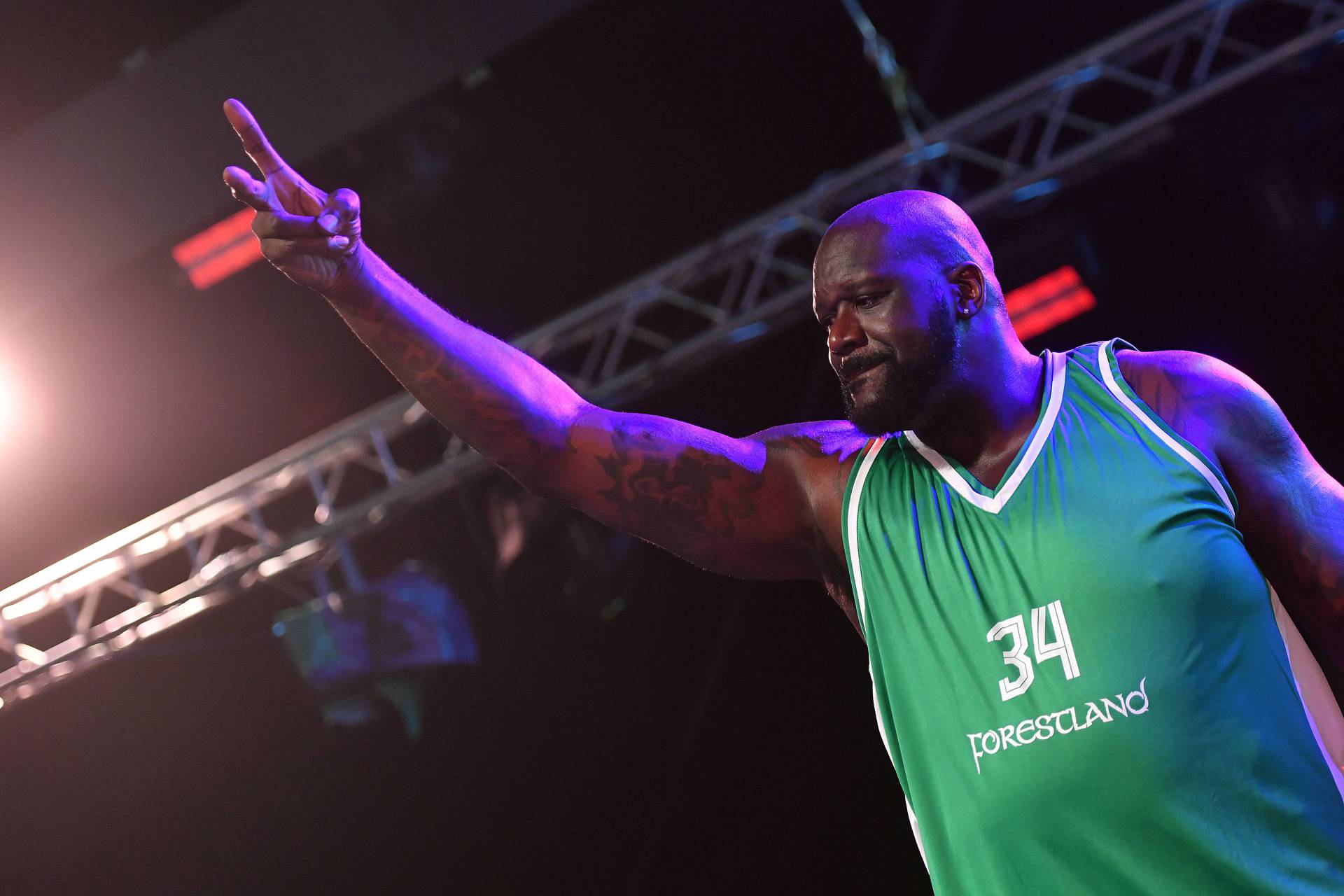 Brezje: Shaquille O'Neal aka Diesel nastupio 2. večeri 12. Forestlanda 2024