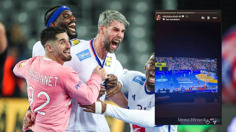 Karabatić: Nikola a fost suporter al Croației? Atmosfera este uimitoare, am auzit totul prin zid…   