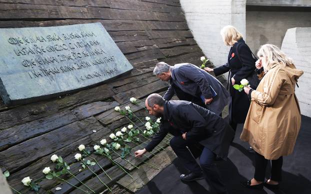 Komemoracija "Sjećanje za budućnost" u Spomen-području Jasenovac