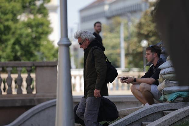 EKSKLUZIVNO: Zagreb:  Sean Penn na snimanju filma Snake Island