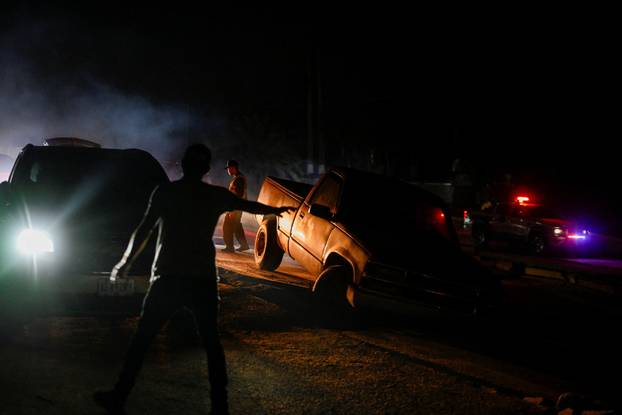Aftermath of an earthquake in La Guaira
