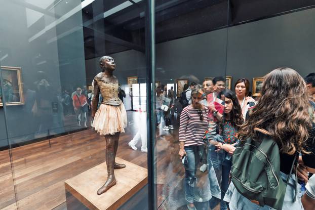 27,July,2019,,Orsay,Museum,,Paris,,France:,Visitors,Walk,Through