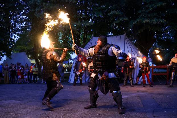 Donja Stubica: Borbe vatrom na Tahijevom viteškom turniru