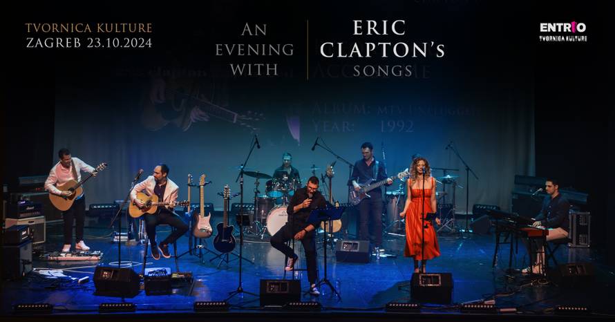 Užitak za zaljubljenike u dobru svirku: Claptonova glazba napokon u Tvornici Kulture!