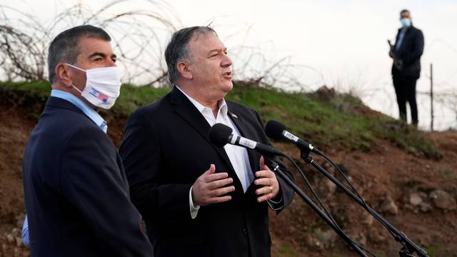 Pompeo visits Israeli-occupied West Bank and Golan Heights