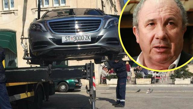 Nije mu prvi put: Bahati Kerum je Mercedes parkirao na zebri