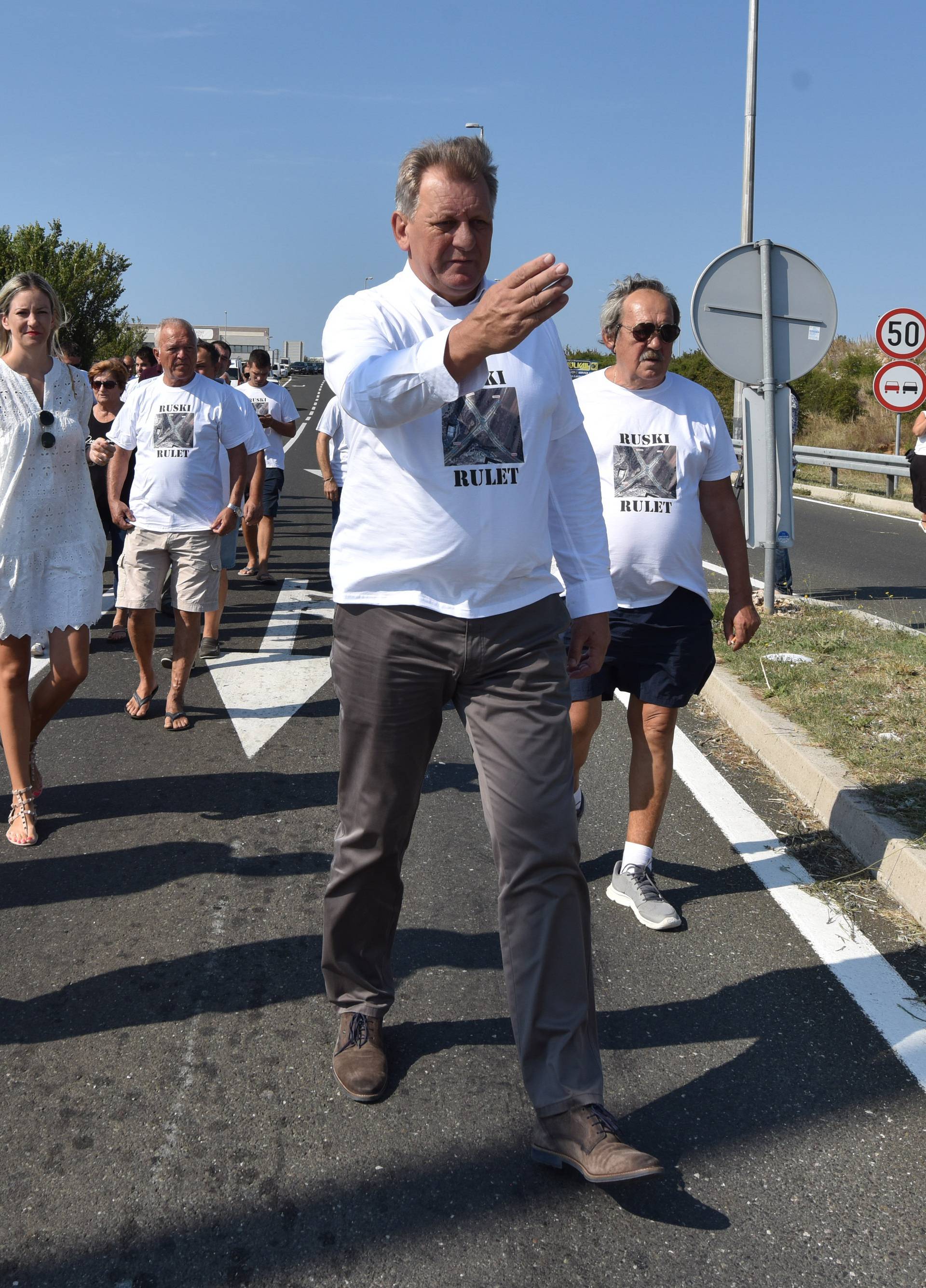 Križanje smrti u Stankovcima uređivali baš prije prosvjeda