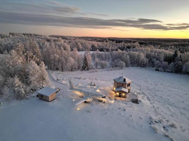 FOTO Ova avion vila u Finskoj nudi odmor kakav još niste vidjeli, a ni doživjeli!