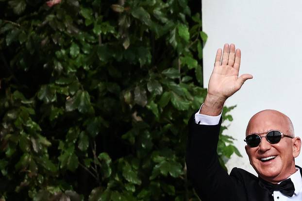 Anticipated wedding of Amazon founder Jeff Bezos and Lauren Sanchez in Italy