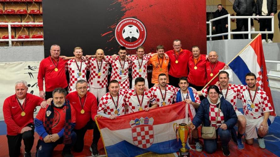 Hrvatski svećenici brane naslov prvaka Europe u futsalu: Nismo sveci, vičemo, ali nema grubosti