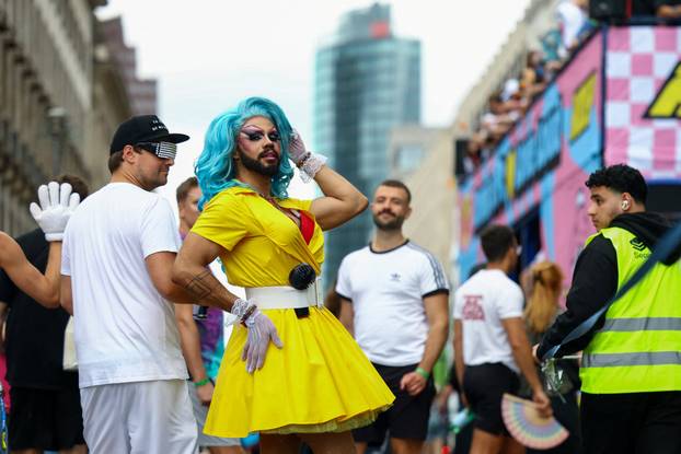 Christopher Street Day LGBTQ+ Pride march, in Berlin