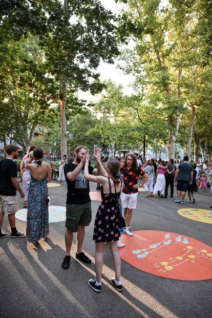 Plesnjak u središtu grada: Park Zrinjevac postao centar zabave