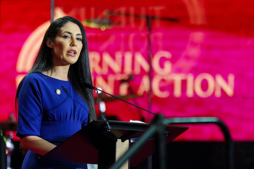 Memorial service for slain conservative commentator Charlie Kirk, in Glendale