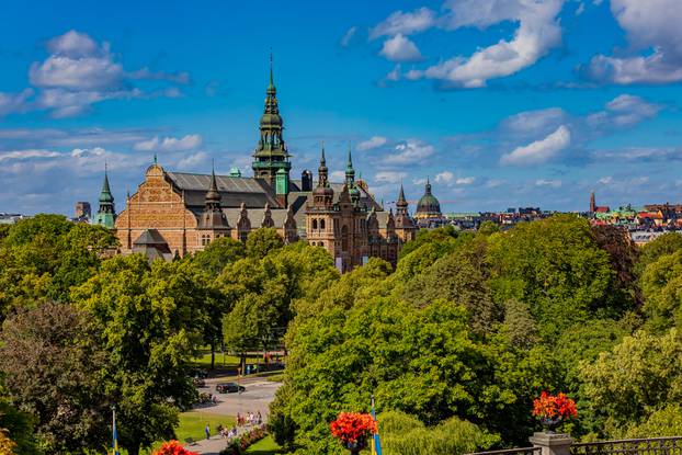 View,Onto,The,Intricate,Architecture,Of,The,Nordic,Museum,Or