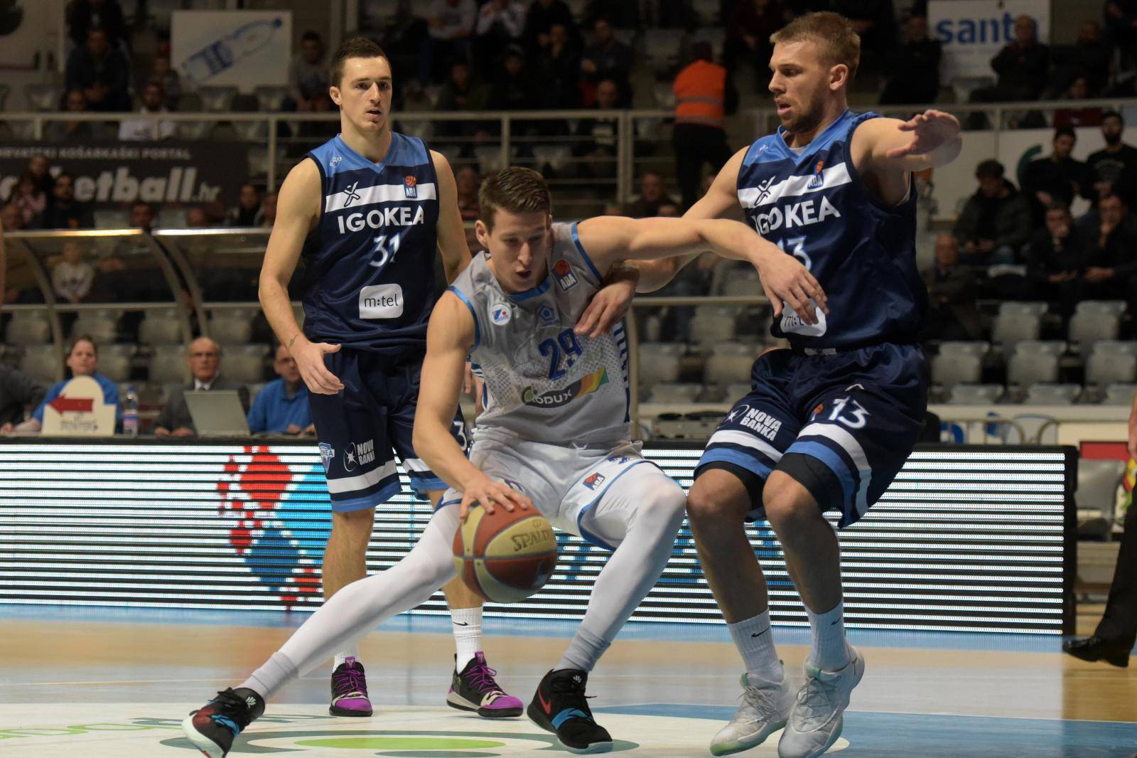 Zadar: KK Zadar protiv KK Igokea u 11. kolu ABA lige