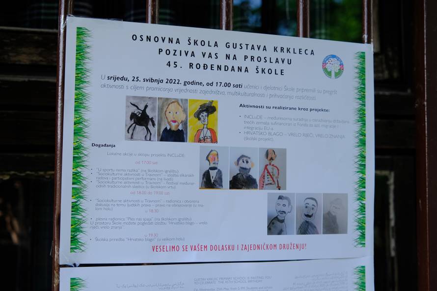 Zagreb: Proslava 45 godina djelovanja Osnovne škole Gustava Krkleca