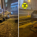 FOTO Nije prvi: Autom upao u tračnice na Savskoj u Zagrebu