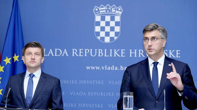 Zagreb: Andrej Plenković i Zdravko Marić o novim poreznim reformama