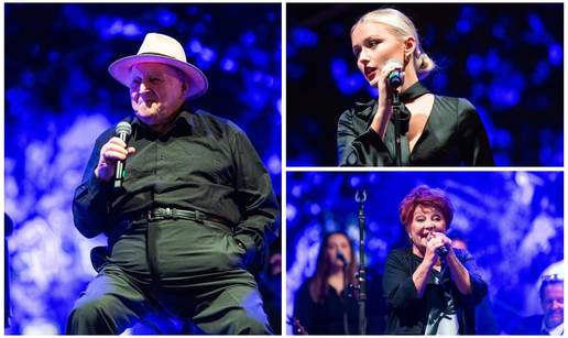 FOTO Dirljivo u Zagrebu: Pjevali su u čast Gabi Novak, Matije i Arsena Dedića. Evo tko je bio...