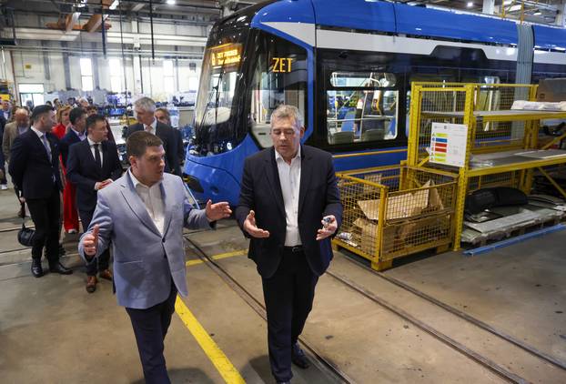 Zagreb: Oleg Butković sa suradnicima obišao je proizvodni pogon Končara 