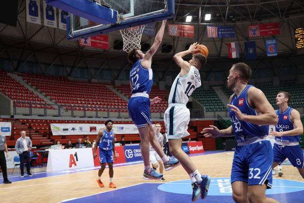 Zagreb: Virtus i Alkar susreli se u 4. kolu ko&scaron;arka&scaron;kog prvenstva Hrvatske