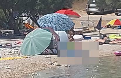 Na plaži na Viru tijelo je ležalo kraj kupača: Utopio se stranac