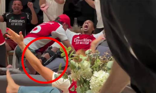 VIDEO Bivši dinamovac slavio je trijumf nad Realom s ortozom. Navijači zabrinuti: 'Pazite nogu'