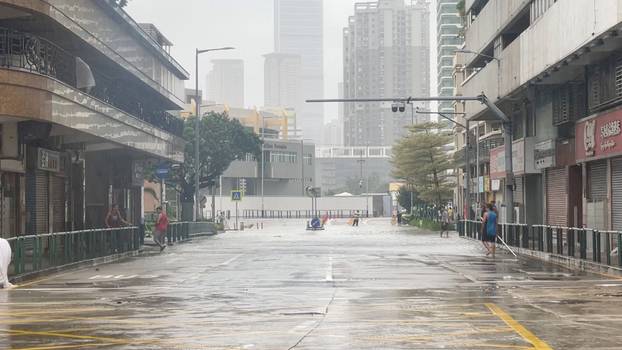 Aftermath of Super Typhoon Ragasa in Macau