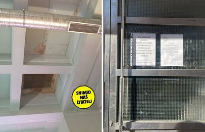 Urušio se strop na Dolcu!