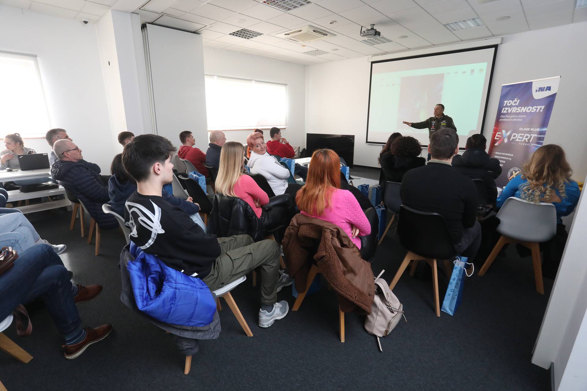 Velika Gorica, 10.02.2024 - INA Skola sigurne voznje