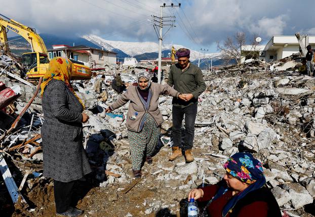 Aftermath of the deadly earthquake in Gaziantep