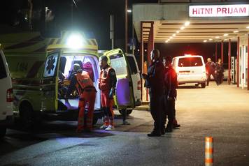 Po&zcaron;ar u splitskom zatvoru, zatvorenici dolaze na hitni prijem u Firule 