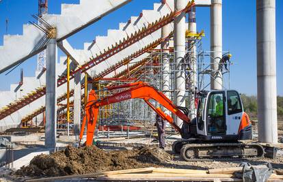 Gradi li se gradi: Osijekov novi stadion ne zaustavlja ni korona