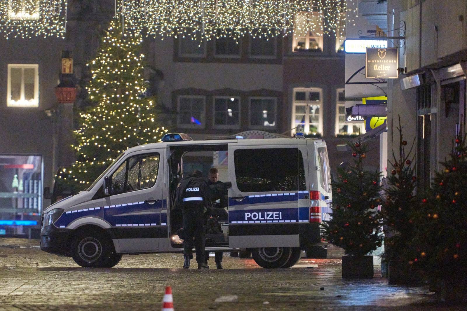 Dead bodies after amok drive in Trier