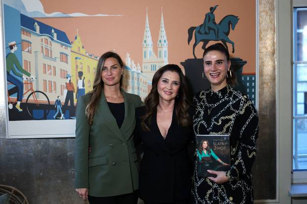 Zagreb: Promocija kuharice "Slatki život" autorice Sanje Vejnović