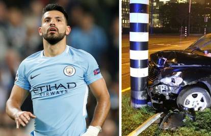 Sergio Agüero teško ozlijeđen u sudaru, slomio je dva rebra!