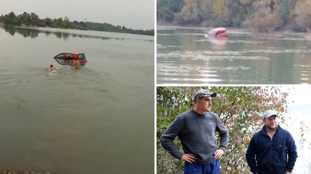 Ribiči spašavali ženu iz jezera: 'Bila je u autu koji je tonuo'