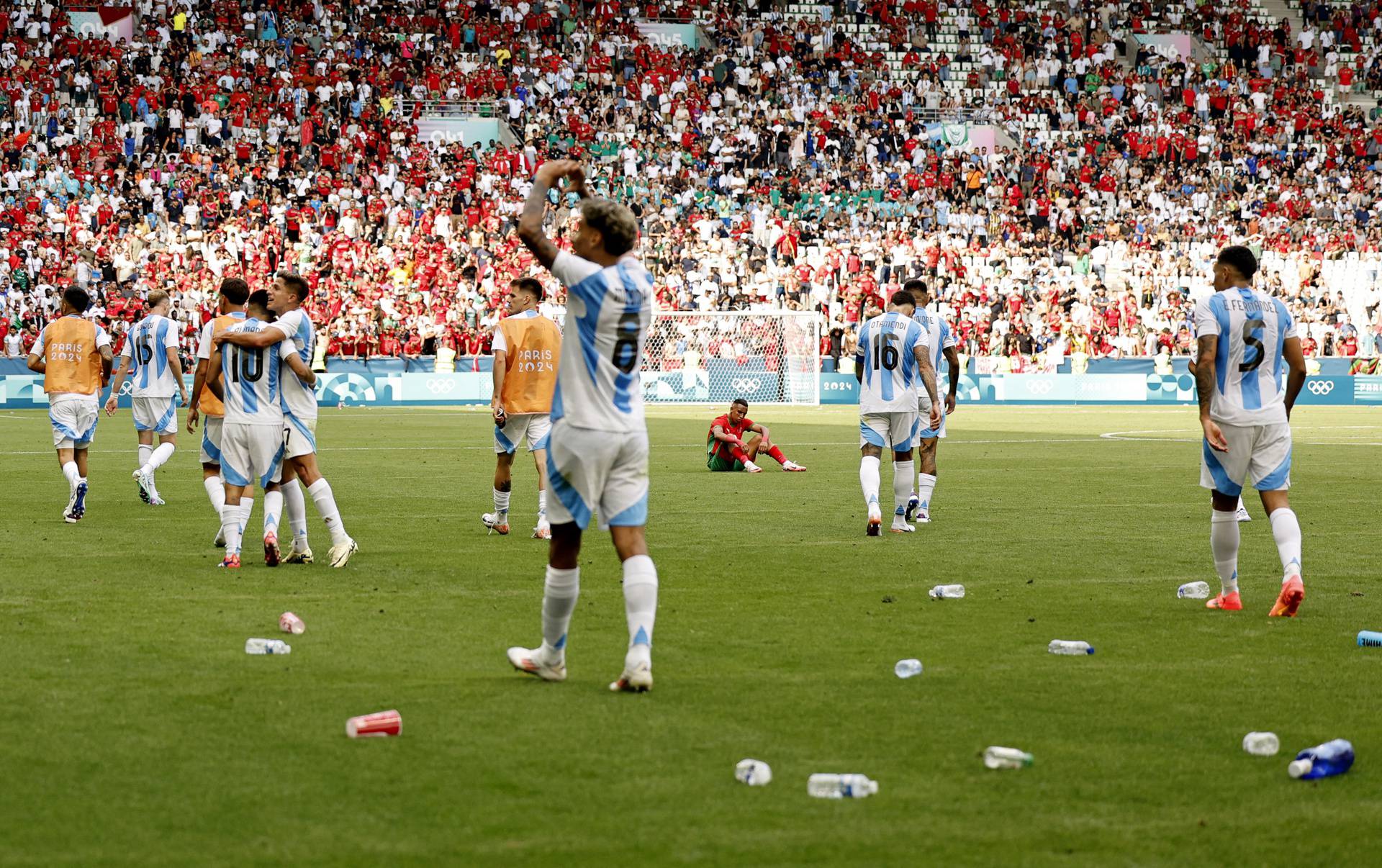 Football - Men's Group B - Argentina vs Morocco