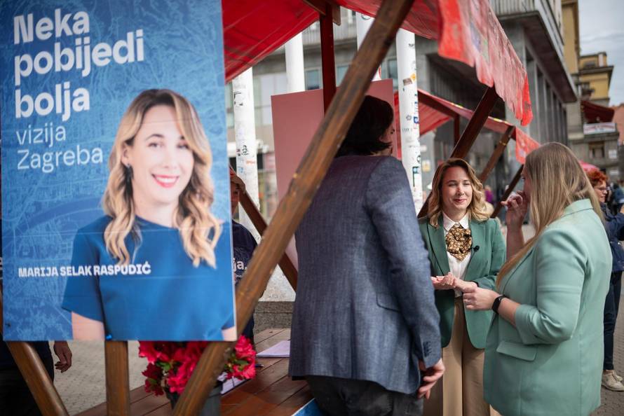 Zagreb: Marija Selak Raspudić predstavila kandidatkinju za zamjenicu gradonačelnice, Milku Rimac Bilušić