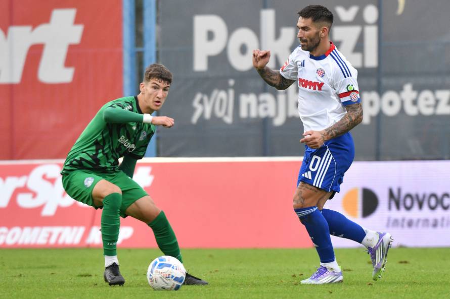 Koprivnica: Koprivnica i Hajduk sastali se u šesnaestini finala Hrvatskog nogometnog kupa