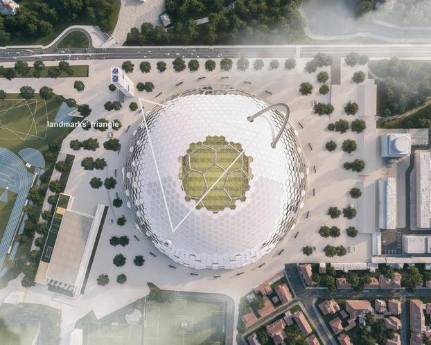 FOTO Maksimir kao košnica? Pogledajte spektakularne fotke iz okoline i utrobe stadiona