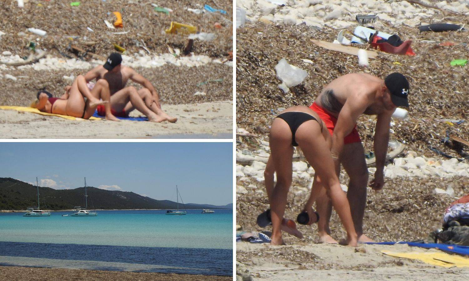 Dugi otok: Jedna od najljepših naših plaža zatrpana smećem