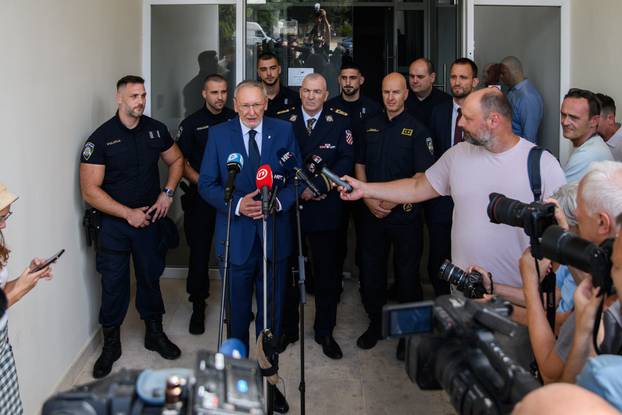 Davor Božinović posjetio je Policijsku postaju Zadar