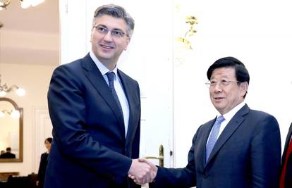 Plenković i ministar sigurnosti Kine pričali o jačanju suradnje